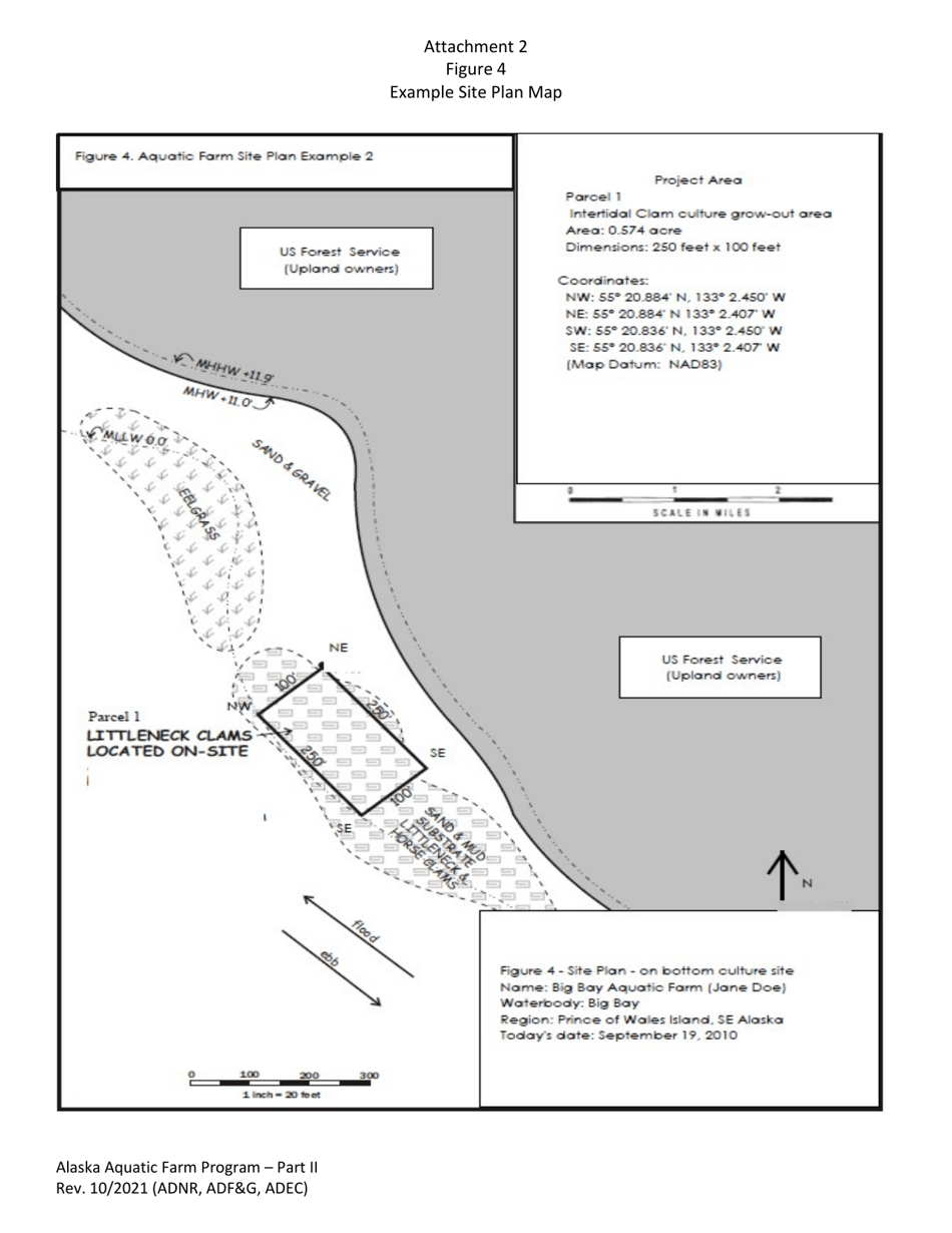 Part II Joint Agency Application - Alaska Aquatic Farm Program - Alaska, Page 18