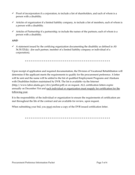 Procurement Preference Application Form - Alaska, Page 3