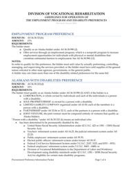 Document preview: Procurement Preference Application Form - Alaska