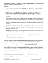 Form 05-22-020 Test Security Agreement Levels 1 &amp; 2 - Alaska, Page 6