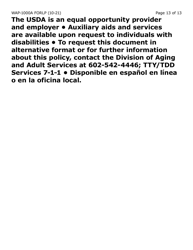 Form WAP-1000A-LP Lihwap Application (Large Print) - Arizona, Page 13