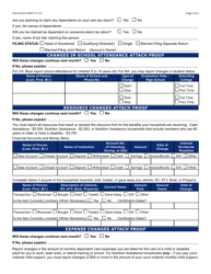 Form FAA-0412A Change Report - Arizona, Page 3