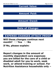 Form FAA-0412A-LP Change Report (Large Print) - Arizona, Page 24