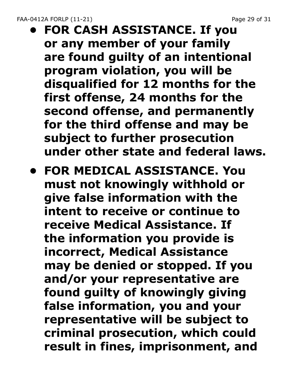 Form FAA-0412A-LP Change Report (Large Print) - Arizona, Page 29