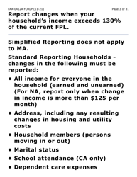 Form FAA-0412A-LP Change Report (Large Print) - Arizona, Page 3