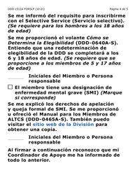 Formulario DDD-1512A-SLP Reconocimiento De Publicaciones E Informacion (Letra Grande) - Arizona (Spanish), Page 4