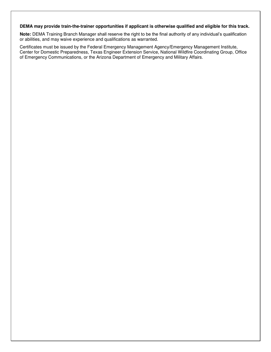 Attachment T Communications Track - Arizona, Page 2