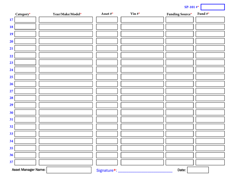Form SP-101 Vehicle Disposal Request Form - Arizona, Page 3