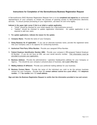 Form 53-1002 Authorized Third Party Servicearizona (Saz) Business Registration Request - Arizona, Page 2