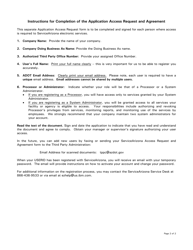 Form 53-1003 Authorized Third Party Servicearizona (Saz) Access Request Agreement - Arizona, Page 2