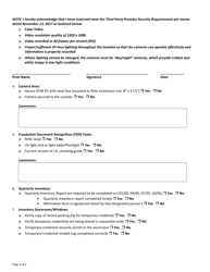 Form 34-6002 120 Day Driver License Inspection Checklist - Mvd Compliance Program - Arizona, Page 3