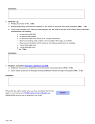 Form 34-6002 120 Day Driver License Inspection Checklist - Mvd Compliance Program - Arizona, Page 4
