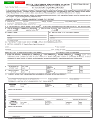 Form DOR82130 Petition for Review of Real Property Valuation - Arizona, Page 3