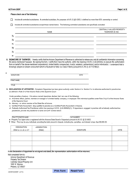 Arizona Form 285P (ADOR82285P) Centrally Valued Property Disclosure/Representation Authorization Form - Arizona, Page 2