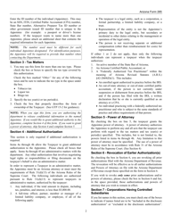 Instructions for Arizona Form 285, ADOR10952 General Disclosure/Representation Authorization Form - Arizona, Page 2