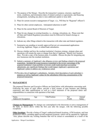 Application for Merger or Consolidation - Arkansas, Page 7