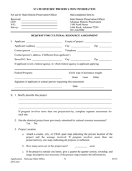 Application to Relocate Main Office (In City) - Arkansas, Page 8