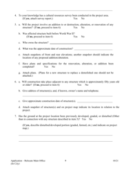 Application to Relocate Main Office (In City) - Arkansas, Page 9