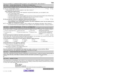 Form DL410 ID California Identification Card or Senior Identification Card Renewal by Mail Eligibility Information - California, Page 3