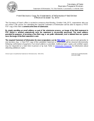 Form SI-200 Statement of Information (Domestic Stock and Agricultural Cooperative Corporations) - California