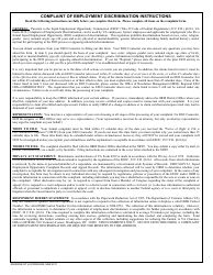 VA Form 4939 Complaint of Employment Discrimination, Page 2