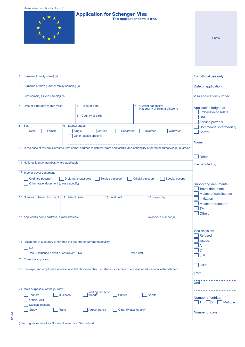 Finland Schengen Visa Application Form Fill Out Sign Online And Download PDF Templateroller