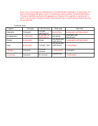 Classification Test Study Guide With Answer Key - Biology II Cp, Loudoun County Public Schools, Page 3