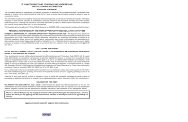 Form OL16M Salesperson License Renewal Application - California, Page 3