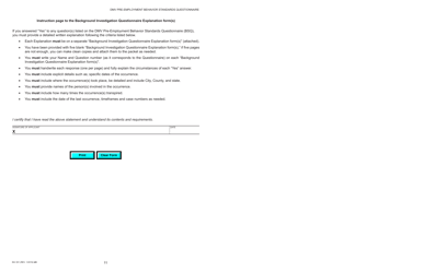Form INV251 DMV Pre-employment Behavior Standards Questionnaire - California, Page 11