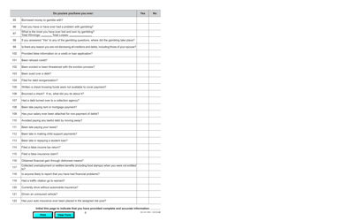 Form INV251 DMV Pre-employment Behavior Standards Questionnaire - California, Page 6