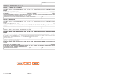 Form OL713 Application for Traffic Violator School (Tvs) Owner License - California, Page 3