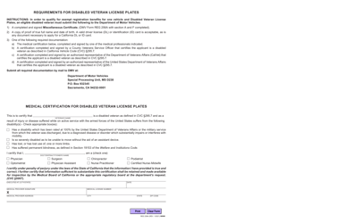 Form REG256A Miscellaneous Certifications - California, Page 2