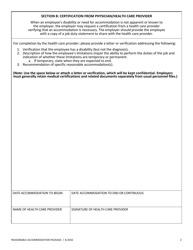 Request for Reasonable Accommodation - California, Page 2