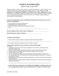 Document preview: Form DLSE-NTE90.2 Notice to Employee - California