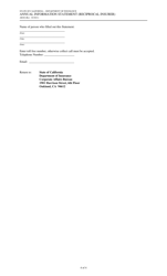 Form AIS-R &quot;Annual Information Statement (Reciprocal Insurer)&quot; - California, Page 4