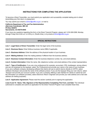 Form CDTFA-400-XML Application for Direct Transmission of Tax Returns - California, Page 2