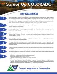 Spruce up Colorado Adoption Agreement - Colorado, Page 2