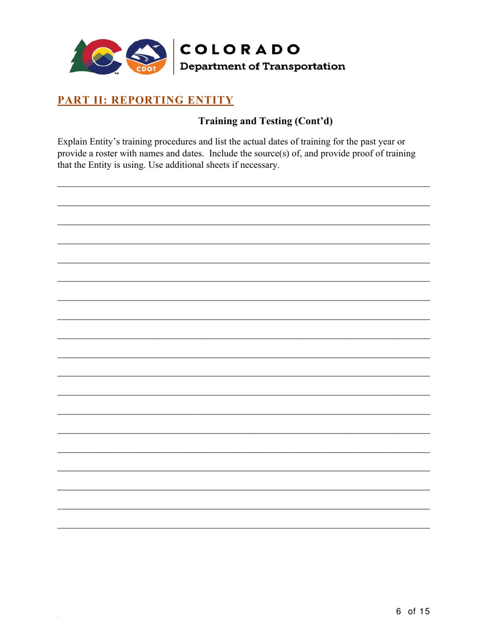 Quality Assurance Form - Connecticut, Page 7