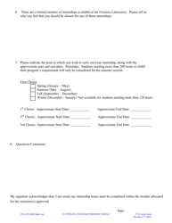 Internship Application for College Students - Connecticut, Page 4