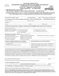Form CVH-184 Authorization for Use and Disclosure of Protected Health Information - Connecticut (English/Spanish), Page 2
