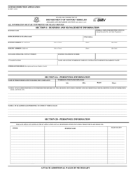Form K-8 &quot;Dealers and Repairers License Inspection Application&quot; - Connecticut
