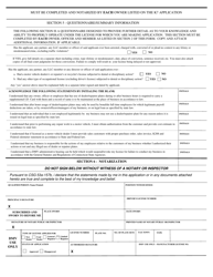 Form K-8 Dealers and Repairers License Inspection Application - Connecticut, Page 4