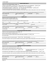 Form P-142M Medical Form - Connecticut, Page 2