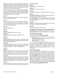 Form OP-216 Special Fuel Tax Return - Connecticut, Page 4