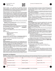 Form OP-300 Tobacco Products Tax Return - Connecticut, Page 2