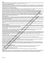 Formulario JD-CV-148S Orden De Proteccion En Lo Civil - Formulario De Informacion - Connecticut (Spanish), Page 2