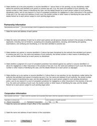 Form JD-ES-63 &quot;Application for Authority to Certify Lawyers as Specialists&quot; - Connecticut, Page 2