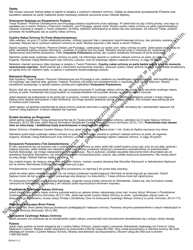 Form JD-CV-148 Civil Protection Order Information Form - Connecticut (Polish), Page 2