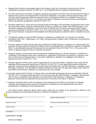 DEP Form 62-701.900(5)(F) Solid Waste Facility Corporate Guarantee - Florida, Page 2