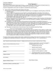 DEP Form 62-761.900(3) Part D &quot;Storage Tank Certificate of Insurance&quot; - Florida, Page 2
